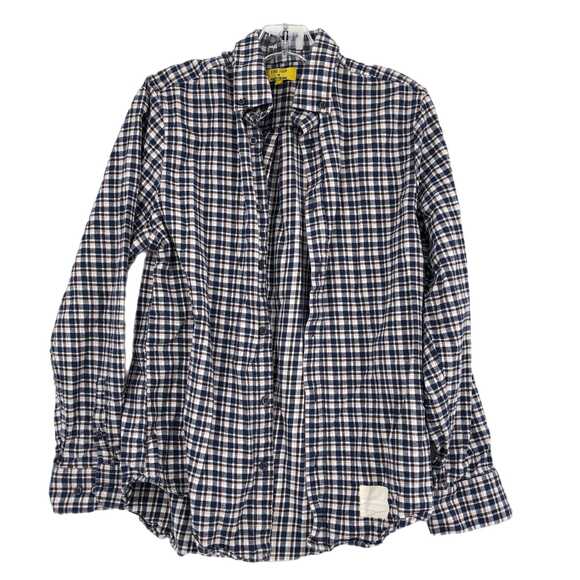 Five Four Other - Five Four Blue White Plaid Button-Up Shirt | Mens M